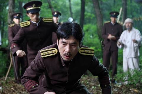 엉터리 순사부장 오달수, 코믹연기에 달인