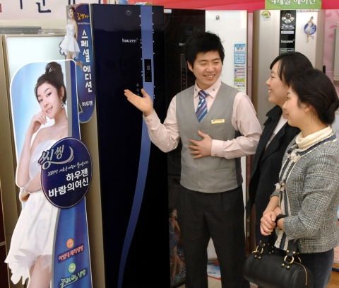 삼성전자, 하우젠 에어컨 김연아 덕 톡톡히 본다