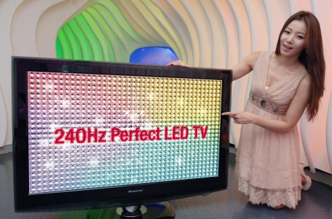 LG전자, 국내 최초 240헤르쯔(Hz) LED TV 출시
