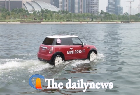 MINI, 해운대 깜짝 게릴라 마케팅 대 성공