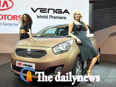 기아차, 소형 MPV 벤가(Venga)로 유럽시장 공략