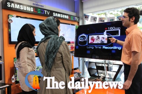 삼성 TV, 이란서 50%대 시장 점유율 달성