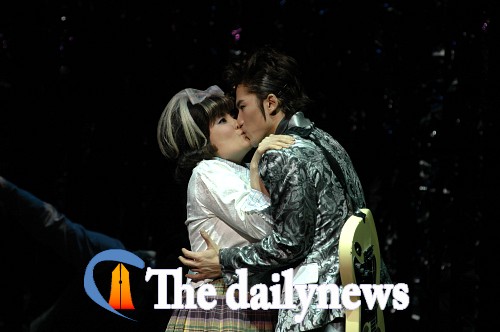 뮤지컬 박경림, 너무 황홀한 키스씬