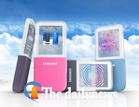 삼성전자, 세계 최초 투명 아몰레드 MP3P 출시