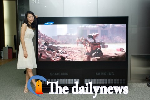 삼성전자, 업계 최초 DID용 LCD 월 10만대 돌파
