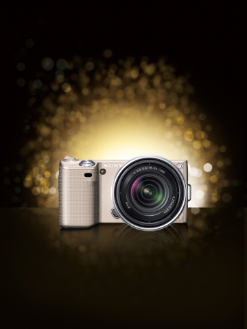 소니 알파 NEX-5, 골드 컬러 예약판매 실시