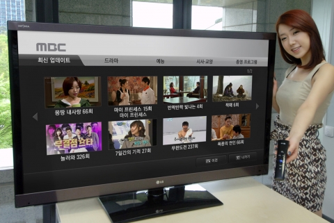 LG전자-MBC, 스마트TV 콘텐츠 서비스 협약 계약 체결