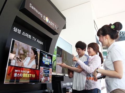 삼성 스마트TV, 한국 프로야구 실시간 문자 중계한다