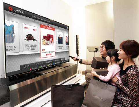 삼성 스마트TV, TV 전자 상거래 시대 활짝 열린다