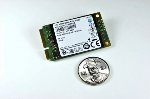 삼성전자, 고성능 256GB 미니 SATA SSD 양산